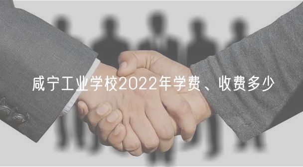 咸寧工業(yè)學校2022年學費、收費多少