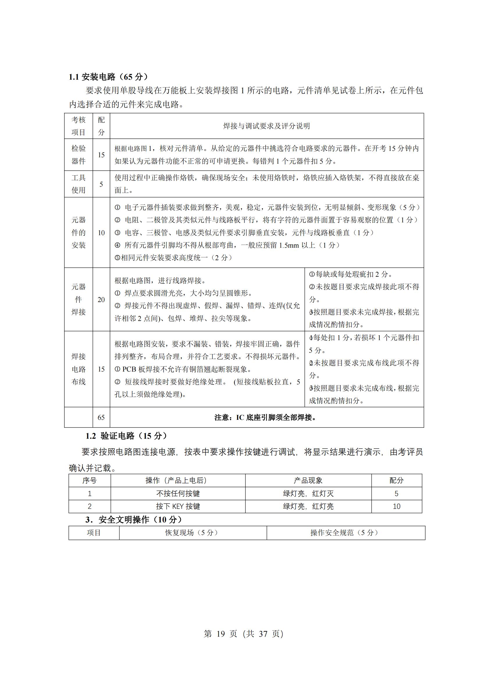 5-2025年湖北省技能高考技能考試大綱（電氣電子類(lèi)）2_18