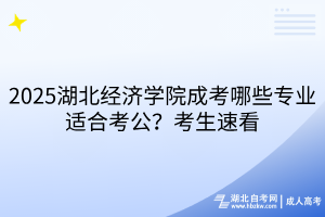 湖北經濟學院成考