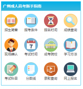 廣州成人高考網網址及介紹