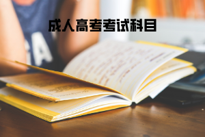 長江大學成人高考考試科目