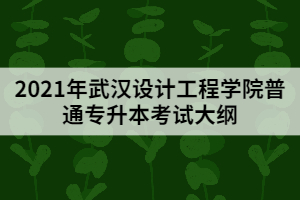 2021年武漢設(shè)計工程學(xué)院普通專升本《結(jié)構(gòu)素描》考試大綱