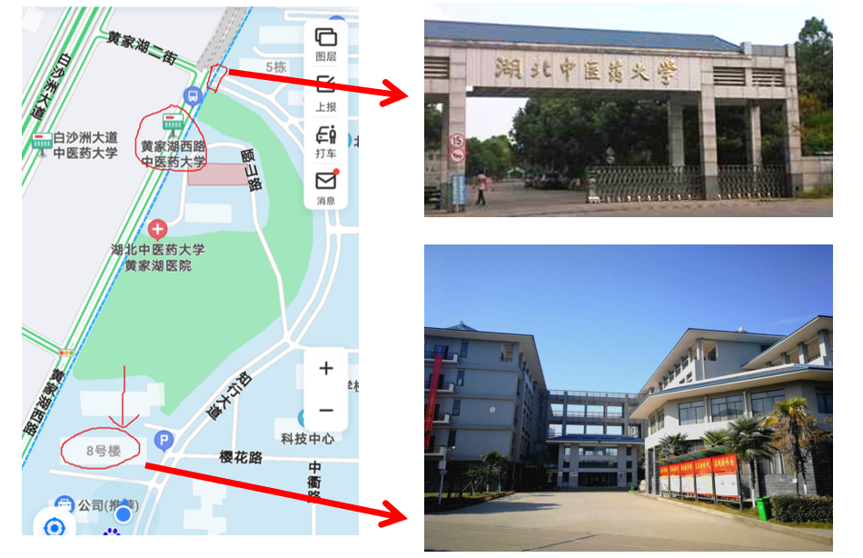 湖北中醫(yī)藥大學(xué)專升本考場(chǎng)地址和乘車路線